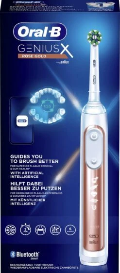 Oral B Oral-B Genius X Elektrische Tandenborstel Rosegold 24 Oral B Oral-B Genius X Elektrische Tandenborstel Rosegold -Lichaamsverzorging Winkel 527x1200 6