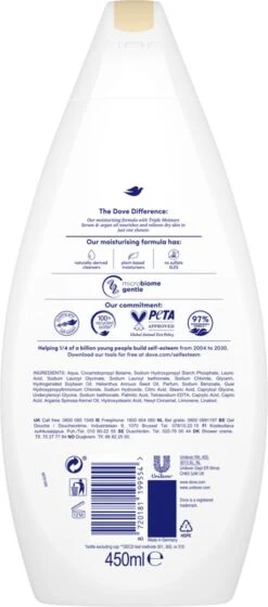 Dove Nourishing Care Douchegel - Triple Moisture Serum - 6 X 450 Ml -Lichaamsverzorging Winkel 529x1200 6