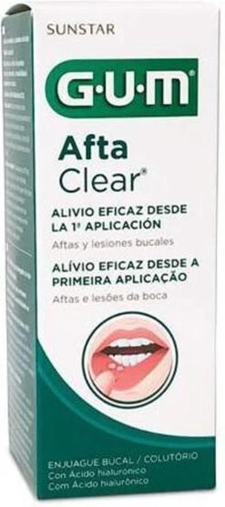 GUM® G.u.m. Aftaclear Mondspoeling 120 Ml - Medisch Hulpmiddel -Lichaamsverzorging Winkel 532x1200