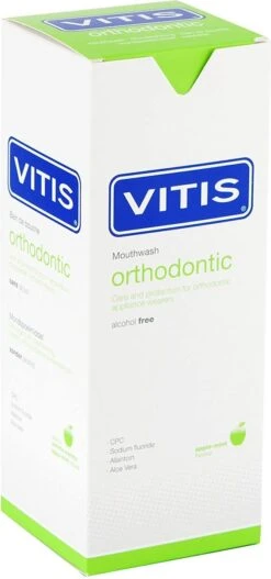Vitis Orthodontic Mondspoelmiddel - 500 Ml - Mondwater -Lichaamsverzorging Winkel 562x1200