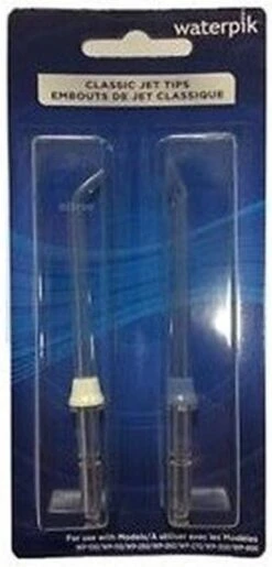 Waterpik JT-100 - Jet Tips - Opzetstuk Voor Waterflossers - 2 Stuks - Zilver -Lichaamsverzorging Winkel 575x1200 2