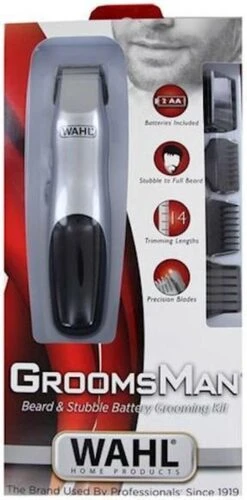 Wahl Groomsman Battery - Baardtrimmer - Draadloos - Zilver -Lichaamsverzorging Winkel 593x1200 3