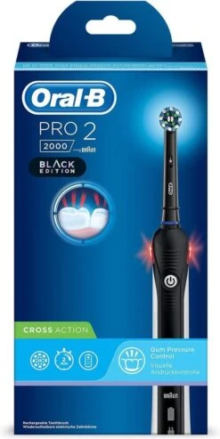 Oral B Oral-B Pro 2 2000 - Elektrische Tandenborstel - Zwart, Wit -Lichaamsverzorging Winkel 601x1200 1