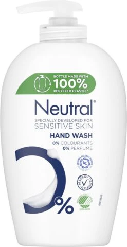 Neutral Vloeibare Handzeep Parfumvrij - 6 X 250 Ml - Voordeelverpakking -Lichaamsverzorging Winkel 617x1200 1