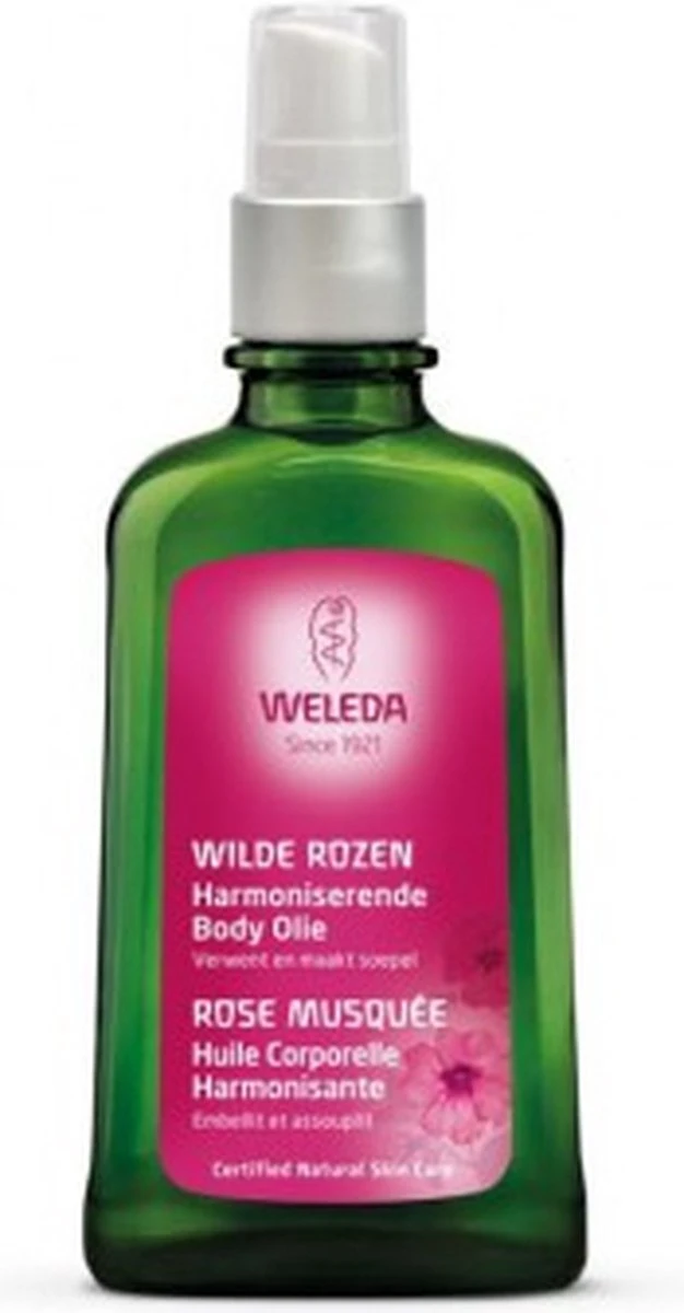 Weleda Wilde Rozen Harmoniserende Body Olie 3 Weleda Wilde Rozen Harmoniserende Body Olie