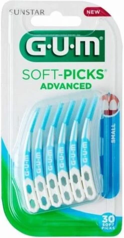 GUM® 3x GUM Soft-Picks Advanced Small 30 Stuks