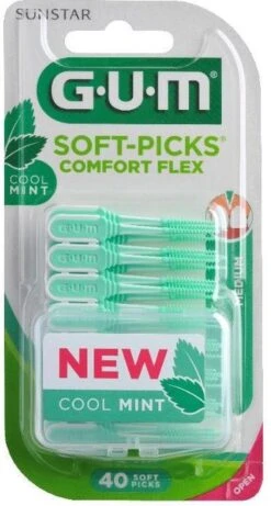 GUM® GUM Soft Picks Comfort Flex Regular Mint - 40st -Lichaamsverzorging Winkel 643x1200 3