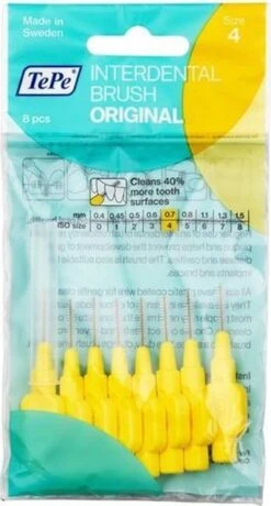 TePe Origineel Geel - 0,7mm - 8 Stuks - Rager -Lichaamsverzorging Winkel 645x1200 2