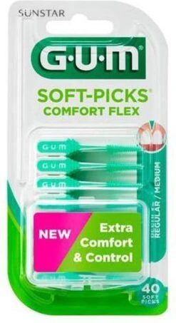 GUM® GUM Soft Picks Comfort Flex Regular Mint - 40st -Lichaamsverzorging Winkel 655x1200 2