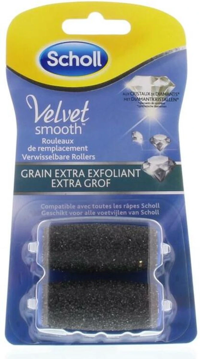 Scholl Velvet Smooth - Navulling Eeltverwijderaar - Extra Grof - Voetvijl - 2 Stuks 9 Scholl Velvet Smooth - Navulling Eeltverwijderaar - Extra Grof - Voetvijl - 2 Stuks - Afbeelding 7
