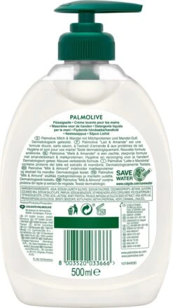 Palmolive® Palmolive Naturals Amandel Handzeep - 4 X 500ml - Voordeelverpakking -Lichaamsverzorging Winkel 675x1200 1