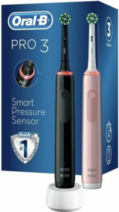 Oral B Oral-B Pro 3 - 3900 - Zwarte En Roze - Elektrische Tandenborstel -Lichaamsverzorging Winkel 676x1200 5