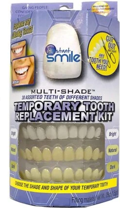 Tand Afgebroken Reparatie Kit InstantSmile Gebit (goedkope Kunstgebit) - Multi Shade -Lichaamsverzorging Winkel 693x1200 2