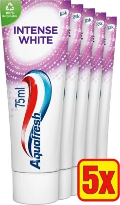 Aquafresh Intense White - Tandpasta - Voordeelverpakking - 5x75ml 14 Aquafresh Intense White - Tandpasta - Voordeelverpakking - 5x75ml -Lichaamsverzorging Winkel 705x1200