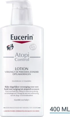 Eucerin AtopiControl Body Care Lotion 12% Omega - Bodylotion - 400 Ml -Lichaamsverzorging Winkel 719x1200