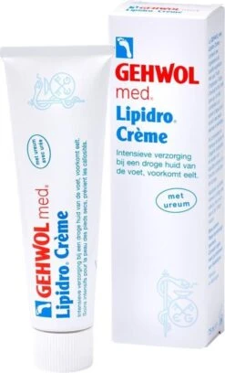 Gehwol Lipidro-Crème - Breng De Zeer Droge Huid Weer In Goede Balans Van Vet En Vocht - Voetcreme - Tube 75ml -Lichaamsverzorging Winkel 727x1200 1
