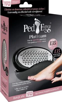 Ped Egg Platinum De Ultieme Eeltvijl -Lichaamsverzorging Winkel 727x1200