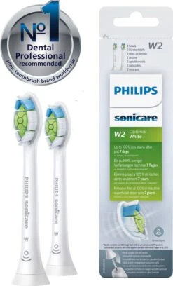 Philips Sonicare W2 Optimal White HX6062/10 - Opzetborstel - 2 Stuks -Lichaamsverzorging Winkel 727x1200 5