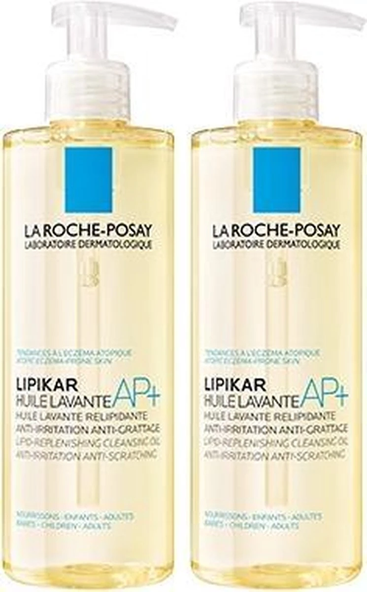 La Roche-Posay Lipikar Doucheolie AP+ - 2x400ml - Anti-irritatie, -jeuk 3 La Roche-Posay Lipikar Doucheolie AP+ - 2x400ml - Anti-irritatie, -jeuk