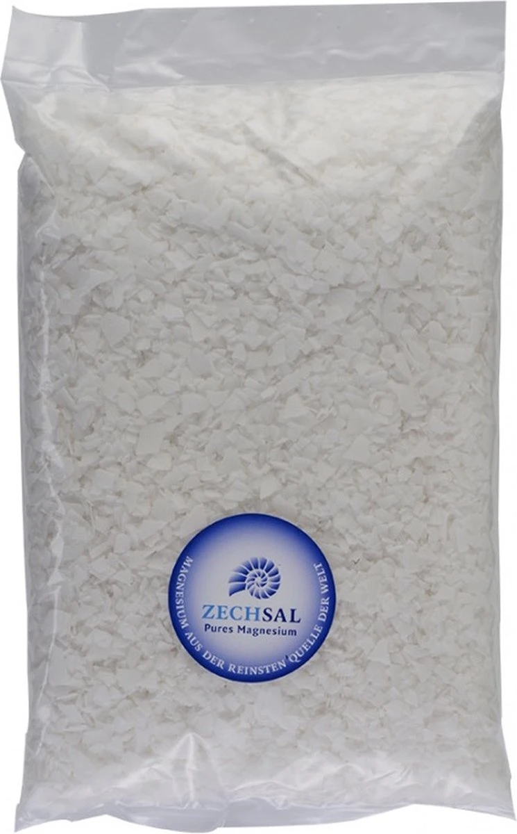 Zechsal Magnesium - Badmiddel - Navulzak - 4 KG - Pure Magnesium Badkristallen (47% Concentratie) - Optimale Magnesium Opname - Effectief Bij Huidproblemen Als Psoriasis En Eczeem 3 Zechsal Magnesium - Badmiddel - Navulzak - 4 KG - Pure Magnesium Badkristallen (47% Concentratie) - Optimale Magnesium Opname - Effectief Bij Huidproblemen Als Psoriasis En Eczeem