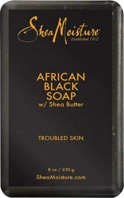 Shea Moisture African Black Soap - Soap Bar - 230 Gr -Lichaamsverzorging Winkel 757x1200