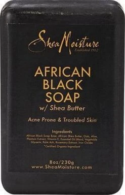Shea Moisture African Black Soap - Soap Bar - 230 Gr -Lichaamsverzorging Winkel 771x1200 2