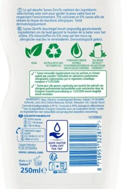 Sanex Zero% Normale Huid Douchegel - 6 X 250ml - Douchegel Voordeelverpakking 15 Sanex Zero% Normale Huid Douchegel - 6 X 250ml - Douchegel Voordeelverpakking -Lichaamsverzorging Winkel 777x1200 4