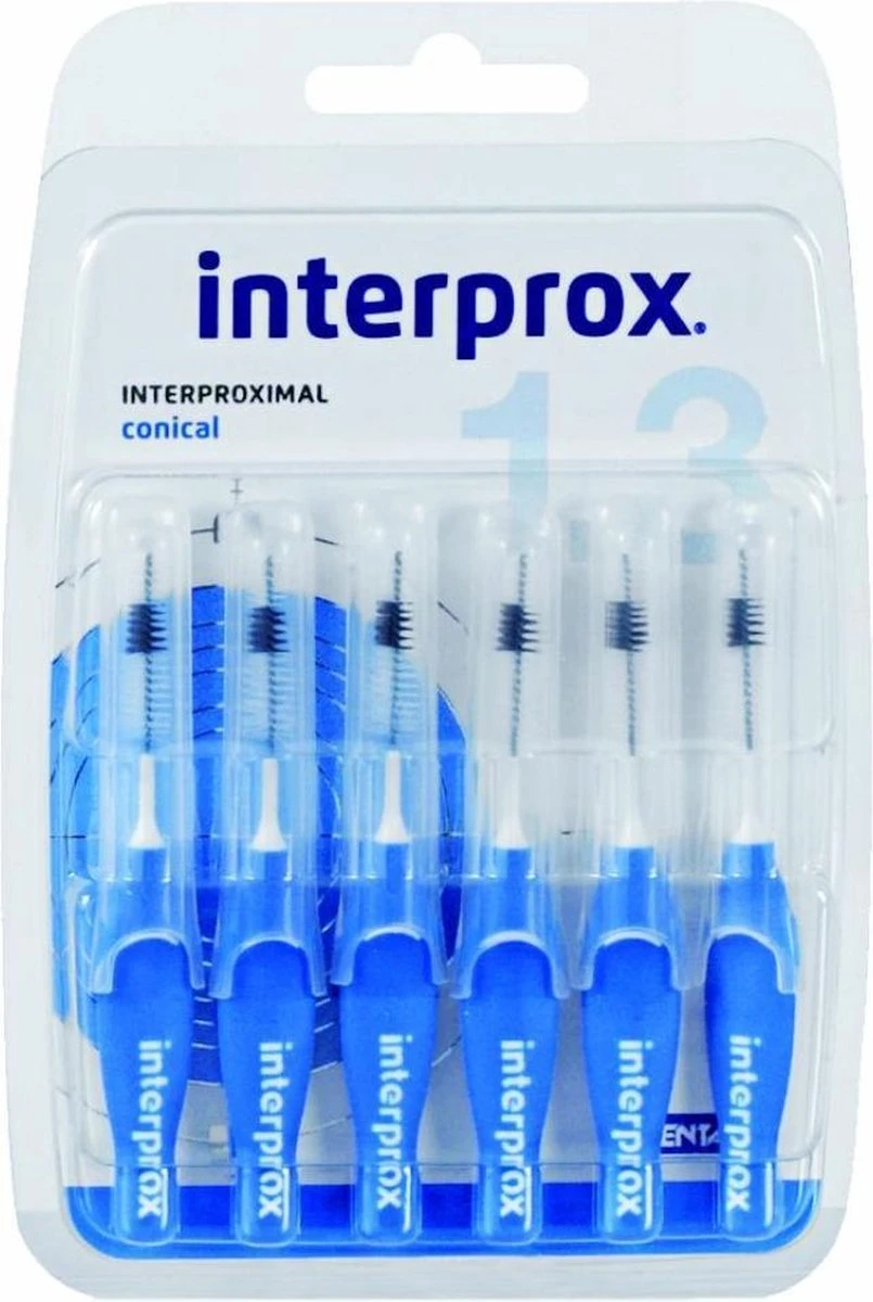 Interprox Premium Conical Ragers - 3,5 Tot 6 Mm - 3 X 6 Stuks 7 Interprox Premium Conical Ragers - 3,5 Tot 6 Mm - 3 X 6 Stuks - Afbeelding 5