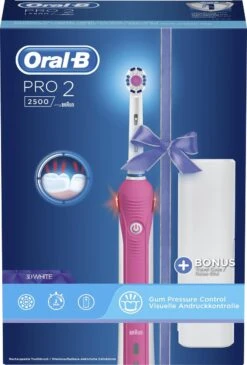 Oral B Oral-B PRO 2500 3D - Elektrische Tandenborstel - Roze -Lichaamsverzorging Winkel 811x1200 1