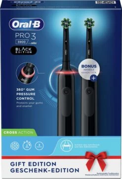 Oral B Oral-B Pro 3 3900 - Elektrische Tandenborstels Duoverpakking -Lichaamsverzorging Winkel 816x1200 3