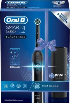 Oral B Oral-B Smart 4 4500 - Zwart - Elektrische Tandenborstel - Powered By Braun - 1 Handvat En 2 Opzetborstels -Lichaamsverzorging Winkel 818x1200 5