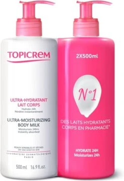 Topicrem Ultra-Moisturizing Body Milk 2x500ml 12 Topicrem Ultra-Moisturizing Body Milk 2x500ml -Lichaamsverzorging Winkel 823x1200 1