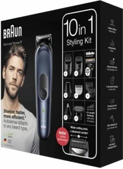 Braun Multigroomer 7 MGK7330 - 10in1 Trimmer Voor Mannen - Baard + Haar -Lichaamsverzorging Winkel 874x1200 3