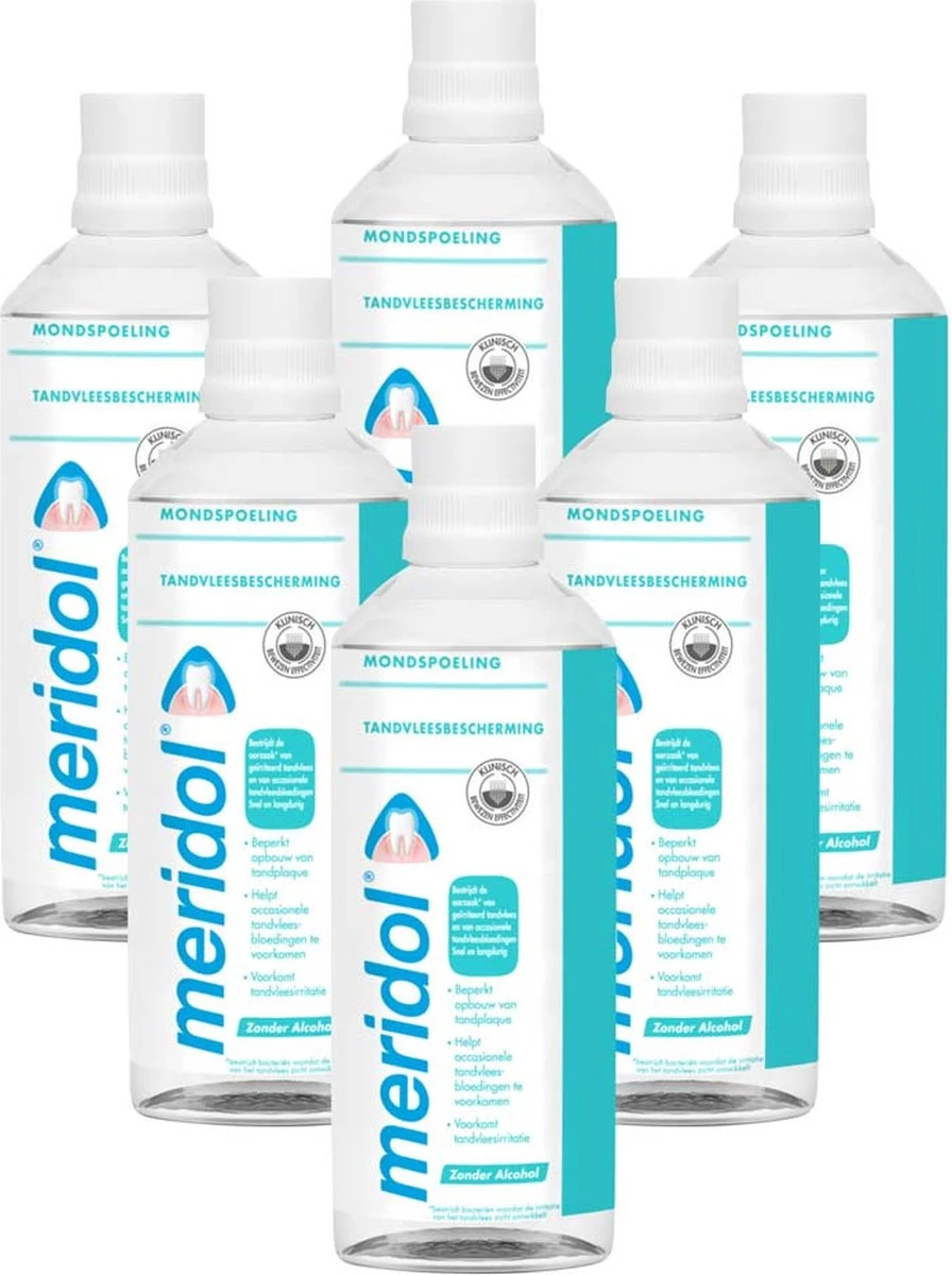 6x Meridol Tandvlees Mondspoeling 400 Ml 5 6x Meridol Tandvlees Mondspoeling 400 Ml - Afbeelding 3