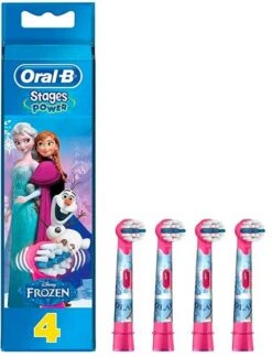 Oral B ORAL-B 80352086 - Disney Frozen 2 Vervangende Opzetborstels - Voor Oral-B Elektrische Tandenborstel Voor Kinderen - Set Van 4 -Lichaamsverzorging Winkel 915x1200 2