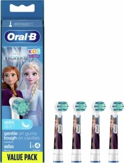 Oral B ORAL-B 80352086 - Disney Frozen 2 Vervangende Opzetborstels - Voor Oral-B Elektrische Tandenborstel Voor Kinderen - Set Van 4 -Lichaamsverzorging Winkel 916x1200 1