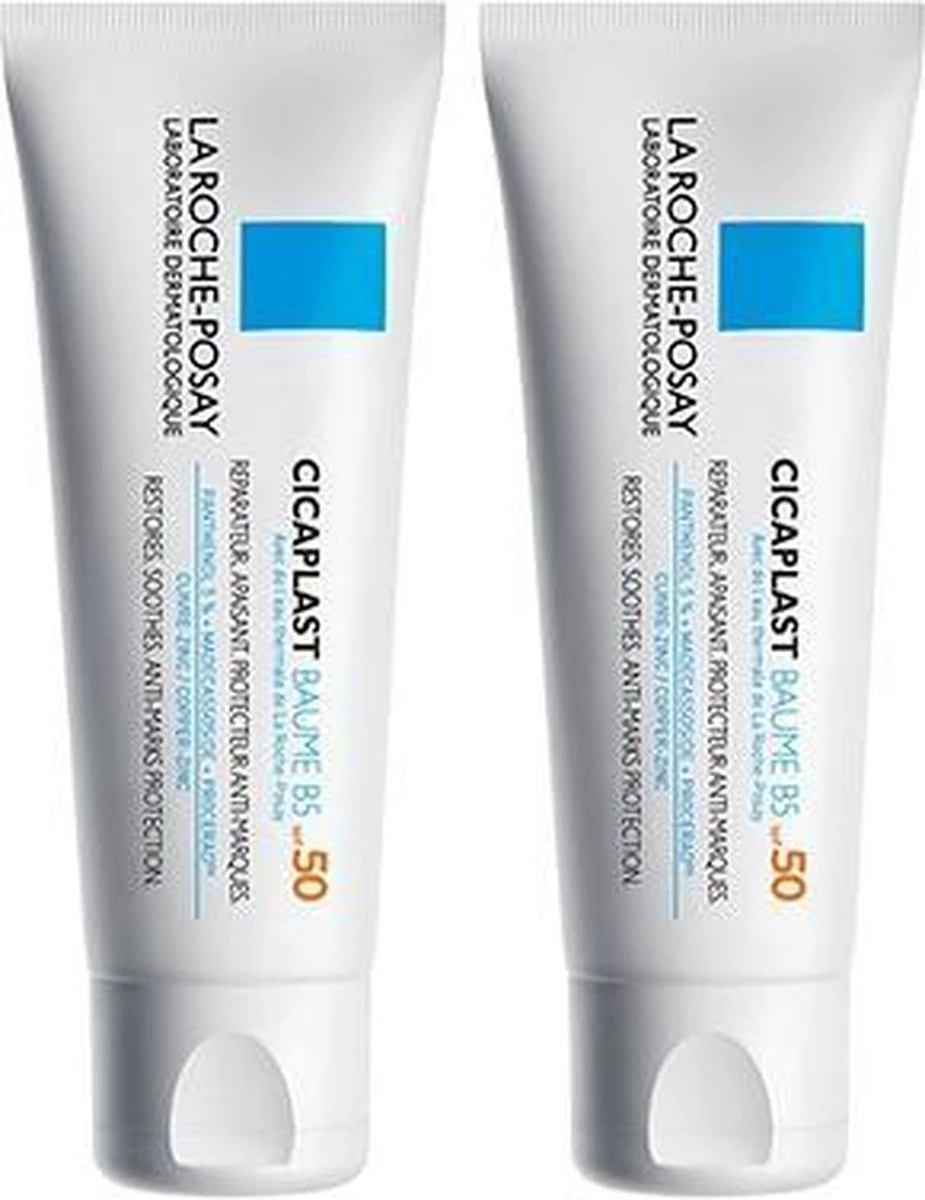 La Roche-Posay Cicaplast Baume B5 SPF50 - 2 X 40ML - Kalmeert En Beschermt