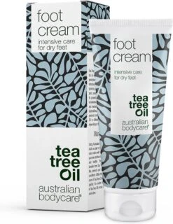 Australian Bodycare Foot Cream 100 Ml - Verzorgende Voetcrème Met 100% Natuurlijke Tea Tree Olie - Geschikt Voor Droge Voeten Om Scheuren In Je Huid Te Voorkomen