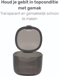 Gebitsbakje - Beugelbakje - Incl. Lekbakje - Roze - Voor - Beugel - Kunstgebit - Prothese - Beugelbakje - Beugeldoosje - Bakje -Lichaamsverzorging Winkel 931x1200 1