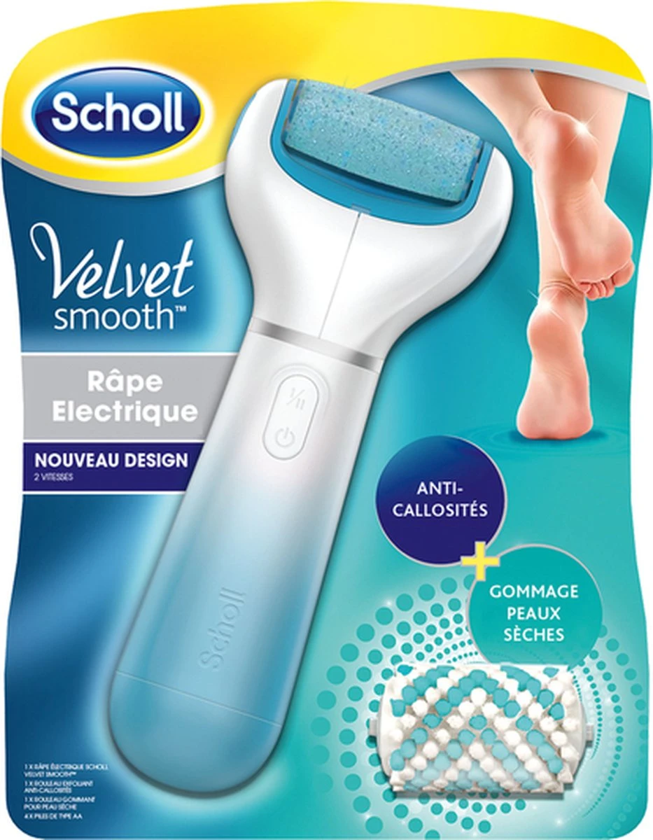 Scholl Velvet Smooth - Elektrische Eeltvijl - Blauw - 1 Stuk 12 Scholl Velvet Smooth - Elektrische Eeltvijl - Blauw - 1 Stuk - Afbeelding 10