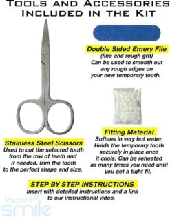 Tand Afgebroken Reparatie Kit InstantSmile Gebit (goedkope Kunstgebit) - Multi Shade -Lichaamsverzorging Winkel 940x1200 1
