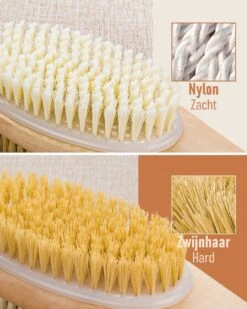 Fesio Lichaamsborstel Met Lange Steel - Dubbelzijdig - Dry Brushing Rugborstel/Badborstel/Doucheborstel/Huidborstel - 43 Cm -Lichaamsverzorging Winkel 960x1200 11