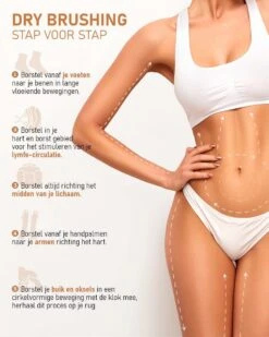 Fesio Lichaamsborstel Met Lange Steel - Dubbelzijdig - Dry Brushing Rugborstel/Badborstel/Doucheborstel/Huidborstel - 43 Cm -Lichaamsverzorging Winkel 960x1200 14