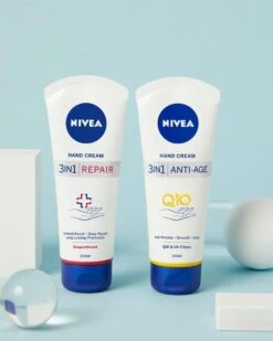 NIVEA 3-in-1 Repair Handcrème - 6 X 100ml - Droge Huid -Lichaamsverzorging Winkel 960x1200