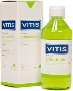Vitis Orthodontic Mondspoelmiddel - 500 Ml - Mondwater -Lichaamsverzorging Winkel 973x1200